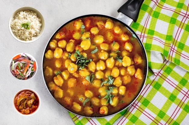 Garbanzos al Curry Estilo Indio!!