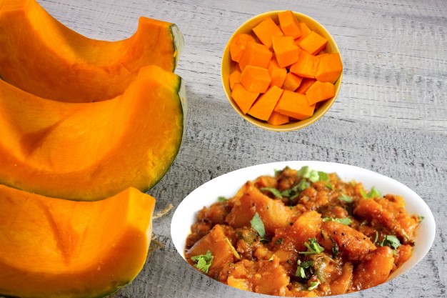 Kaddu ki Sabzi / Calabaza al Curry !!