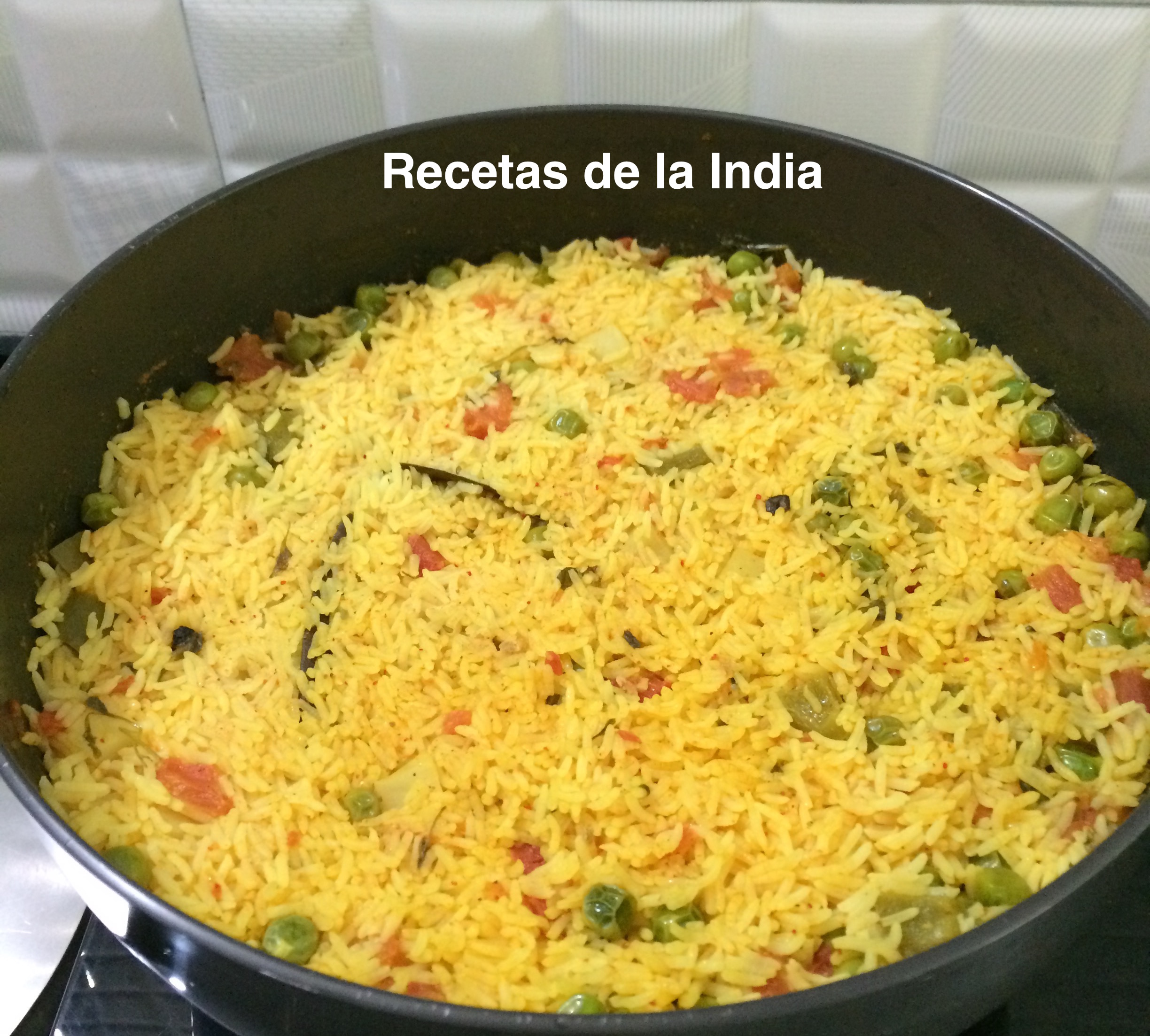 Vegetable Pulao / Pulao de Verduras