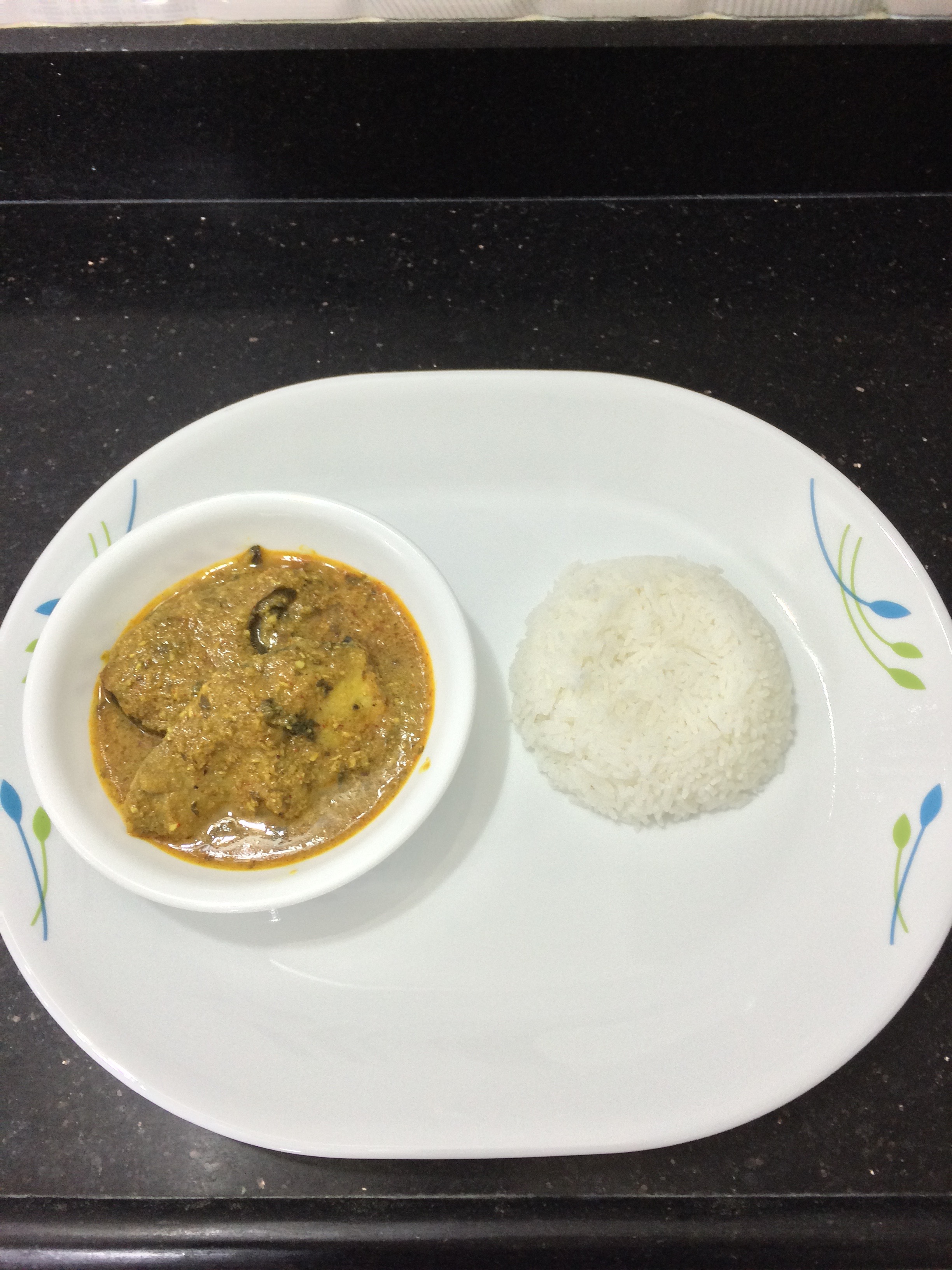 Fish Curry Indian Style / Pescado en Curry Estilo Indio