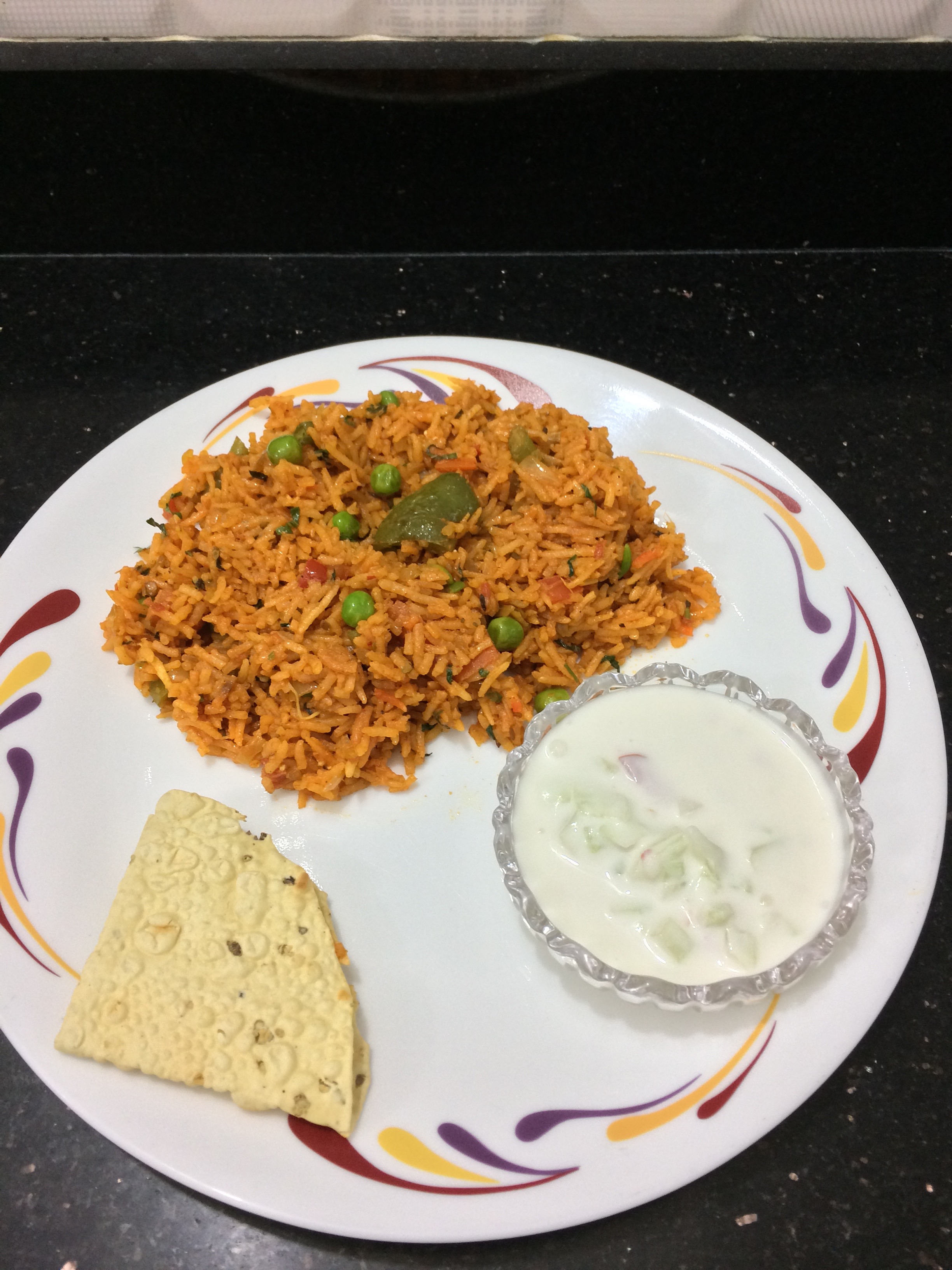 Vegetable Pulao / Arroz con Verduras