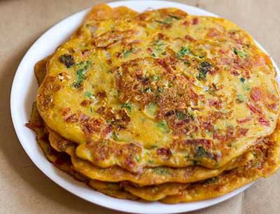 Tortilla Vegana (de harina de garbanzos)