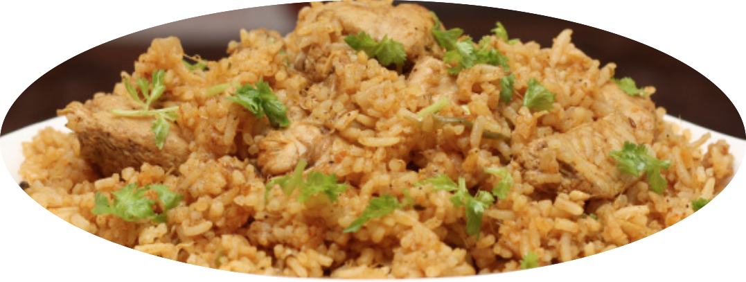 Chicken Pulao / Pulao de Pollo