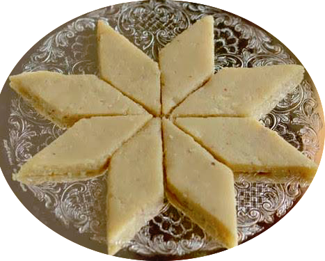 Kaju Katli (Dulce de Anacardos)