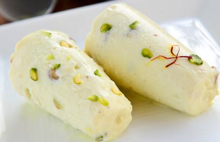 Pista, Badam Kulfi (Helado de la India)