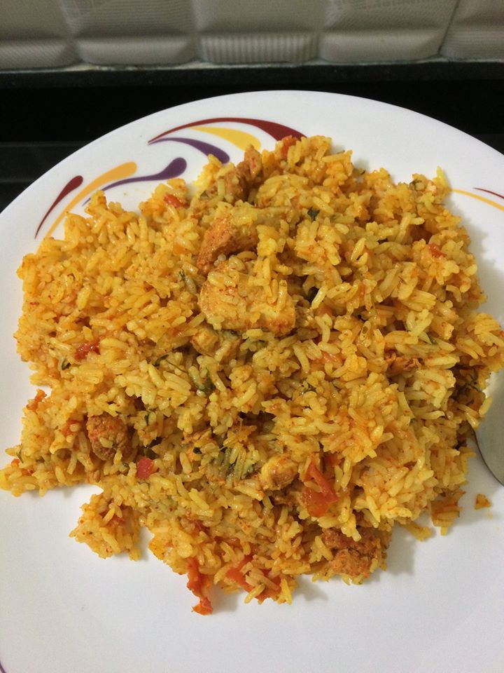 Chicken Pulao / Pulao de Pollo