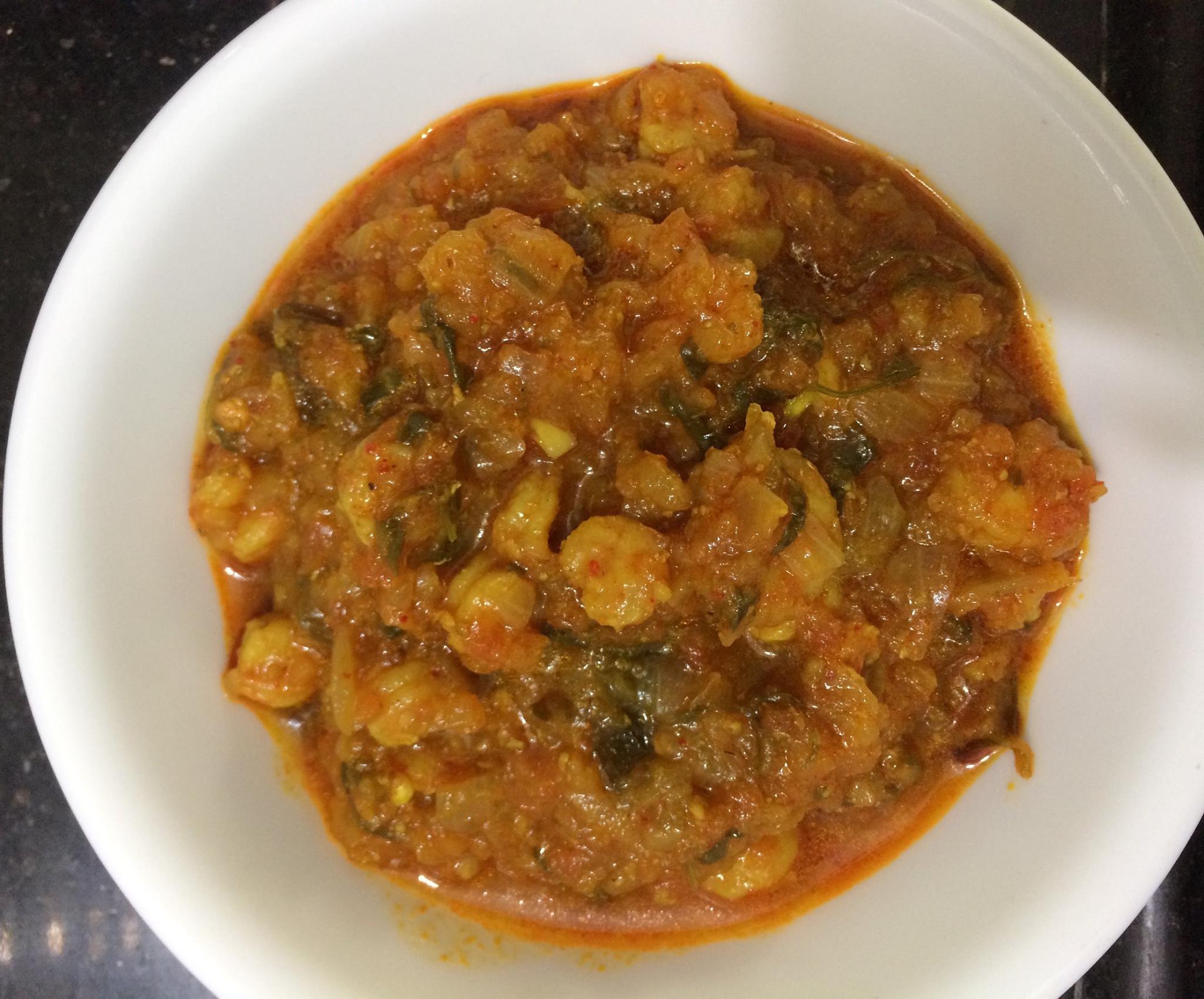 Prawn curry / Gambas al Curry (Estilo Hindú)