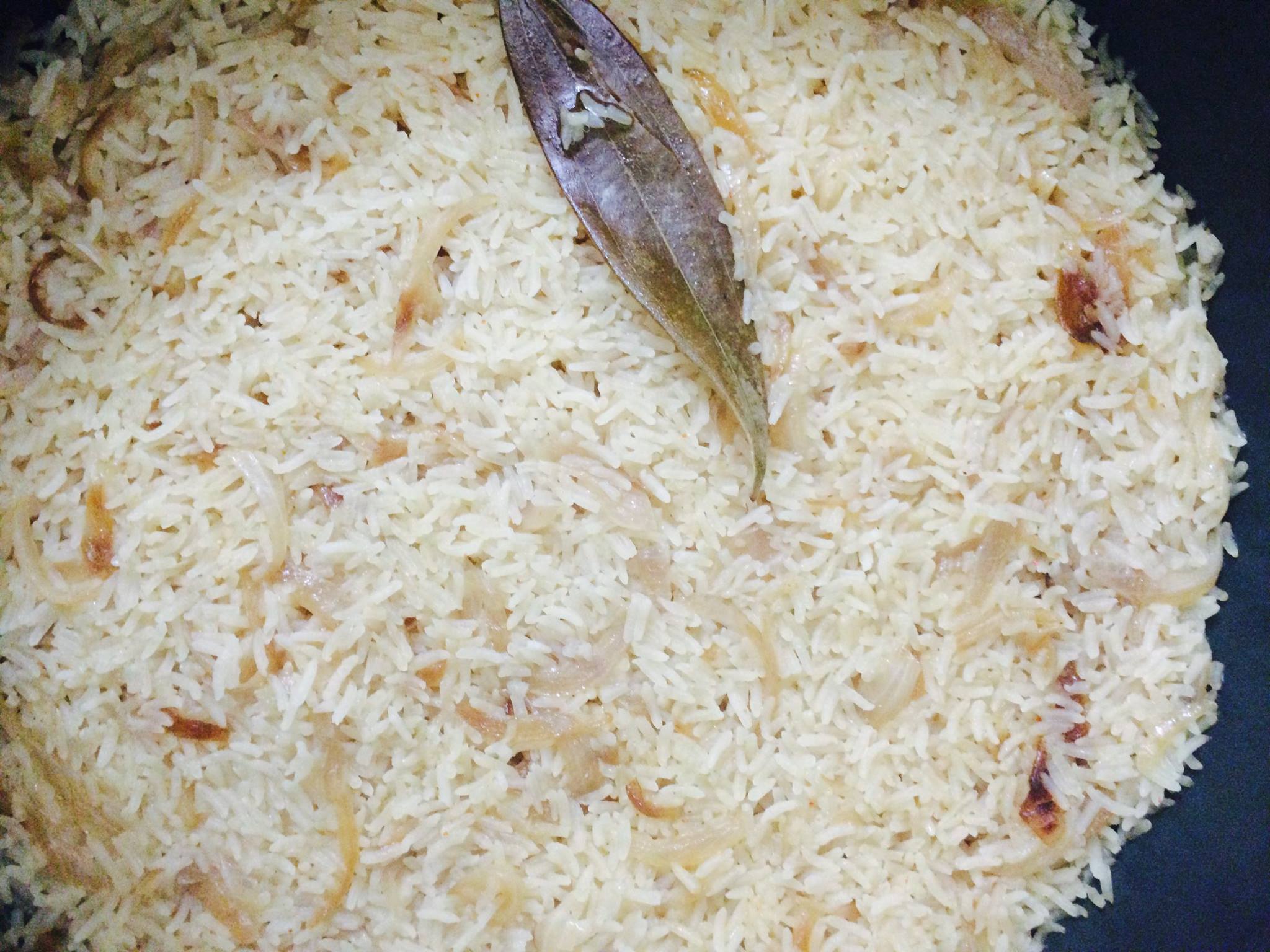 Onion Pulao / Pilaf de Cebolla