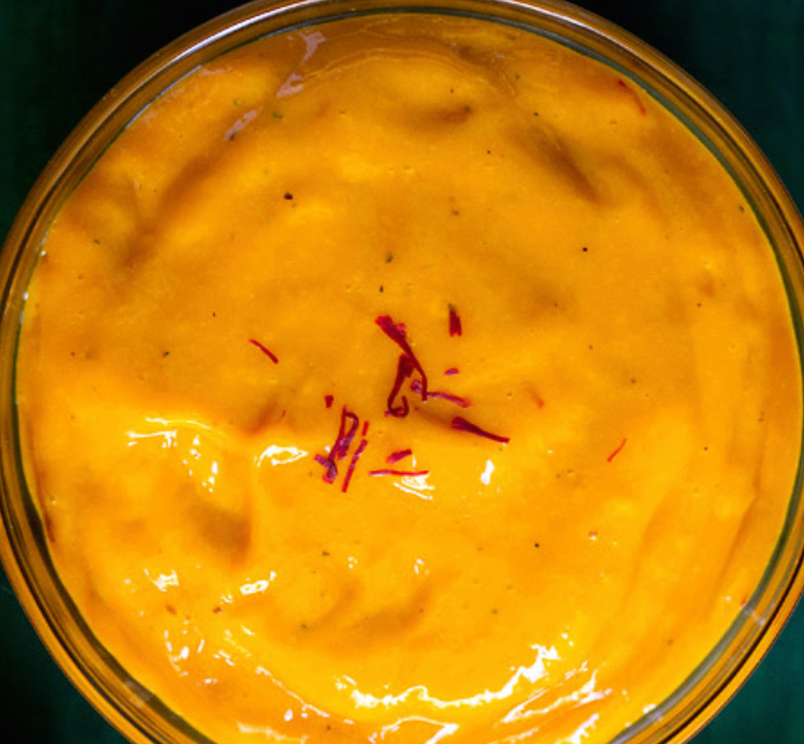 Aamras Puri / Puré de Mango con Puri