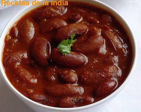 Rajma Masala / Judías Rojas al Curry