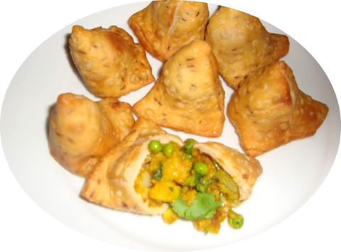 Samosas Vegetarianas